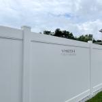 6*8 White Yard Safety Vinyl Rail Fence Fencing