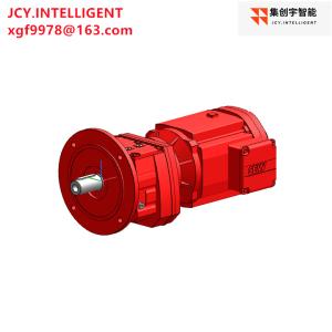 China 2.2KW 1 Hp Helical Gearmotor Speed Reducer 14.77 RF57 DRN100LS4 215NM factory