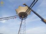 Dome Shape PTFE Membrane A2 9000N Theater Roof Structure