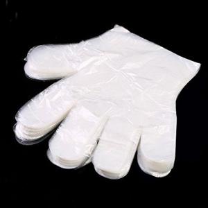 China Biodegradable Disposable Plastic Gloves Tensile Resistance Customizable Thickness factory