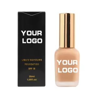 Cruelty-Free Low Moq Private Label Matte Foundation Custom Logo Long Lasting