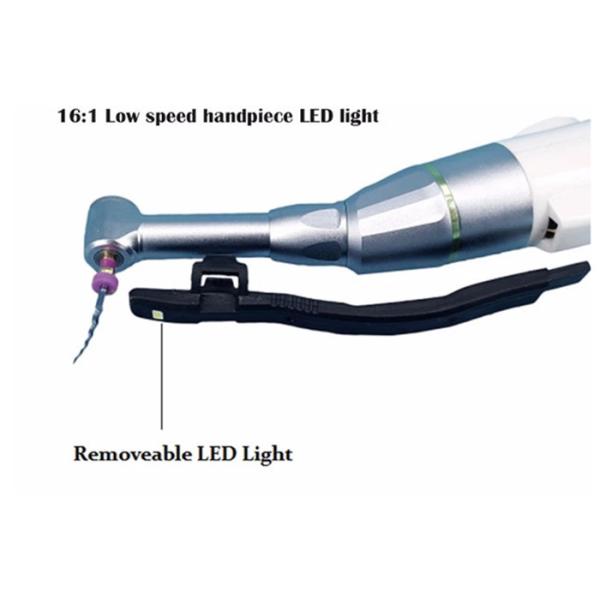 16:1 contra angle low speed handpiece wireless endo motor with LED light