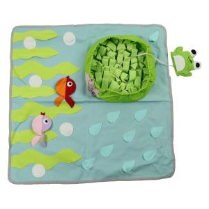 China Eco Friendly Pet Sniffing Mat Portable Feeding Activity Enrichment Dog Sniffing Pad Rug factory