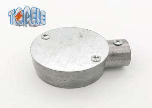 China BS 31 Aluminum Circular Box Gi Conduit Fittings 3/4&quot; 1&quot; One Way Terminal Box factory