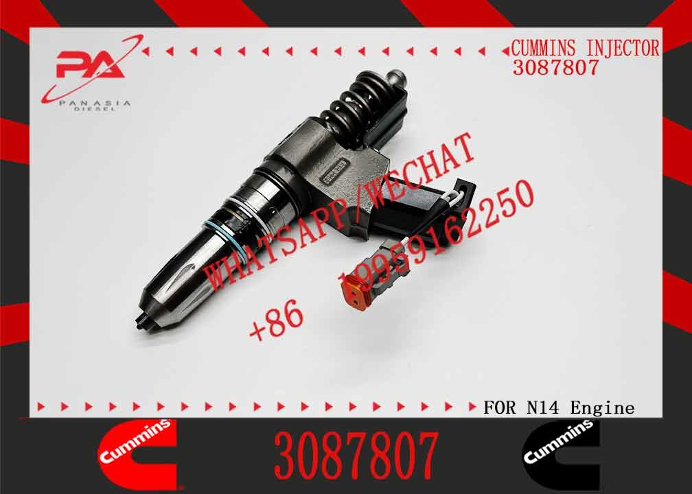 Common Rail Diesel Fuel Injector 3411764 3087733 3087807 For Cummins QSN14 N14