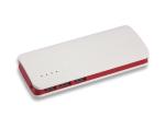 Three Usb Ports Plastic Power Bank 13000 Milliampere Convenient Carry