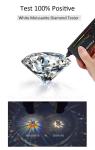 Custom Solitaire Moissanite Jewelry 1ct Engagement Rings Emerald Cutting
