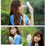 Novelty gifts Rechargeable Mini mist cooling air mist fan ultrasonic mist water