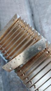 China Stenter Machine Spare Parts Pin Plate Steel Textile Pin Plates Pinbar Needle Plate factory