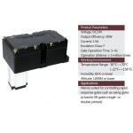 30W/2A Automatic Swing Barrier Gate For Pedestrian Passageway Advertising