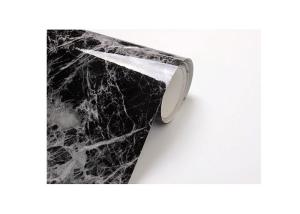 China High Gloss Marble Grain PVC Decorative Film 1400mm Width factory