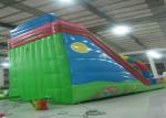 Inflatable Fiery Red Slide teletubbies inflatable double high slide on sale