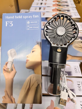 Portable Mini Handheld Fan 4 Speed Settings Rechargeable and 2-8 Hours Working Time