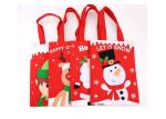 20*27cm Cute Felt Handbag For Christmas Santa Snowman Gift Candy Packing