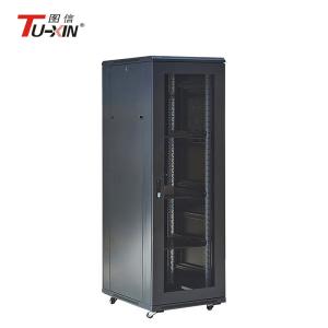 China Switch 37u Locking Network Cabinet Cold Rolled Steel Stable Structure Anti - Corrosion factory
