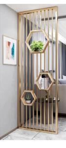 China Customized Design Stainless Steel Room Divider For Modern And Stylish Elevator Cabins factory