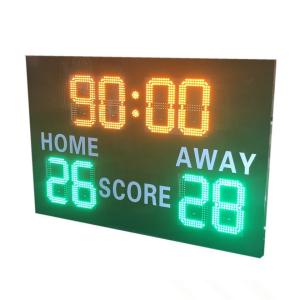 China Blue Color Wireless Football Scoreboard , Portable Digital Scoreboard Various Styles factory