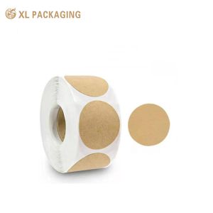 China XL Packaging Custom Paper Sticker Label Customized Designs Rectangle Waterproof Double Sided Printing Label Stickers for Water Bottle Package factory