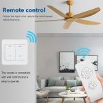 Wholesale Lower Noise Stable Operation Pure Copper Motor 56 Inch Remote Control
