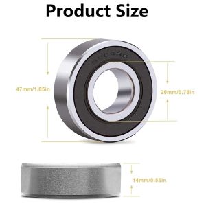 6204 2RS Bearing Customized For Dental Conveying Equipment