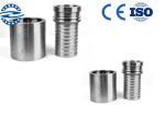 201 304 316 Stainless Steel Pump Flange Female Connection For Vacuum Bellows