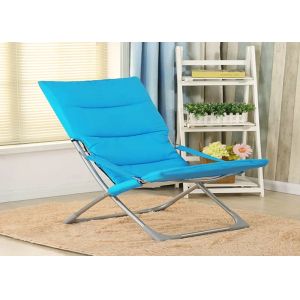 Custom Metal Frame Leisure Reclining Modern Iron Chair Eco Frendly