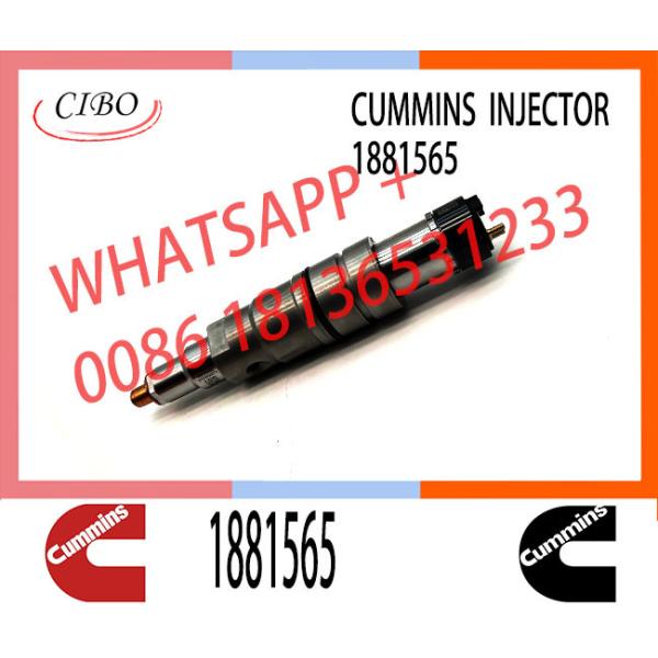 New fuel injector 1881565 common rail injector 1881565 for diesel fuel engine DC13 1933613 2057401 2058444 2419679