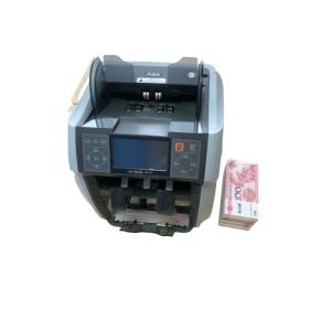 China Commercial 2 Pocket Money Sorter Machine For Sorting Banknotes factory