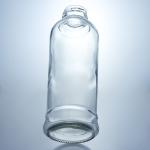 Glass Bottle with Metal Lid Food Grade Best Seller Juice Milk Ketchup Salad