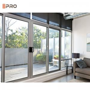 China House Exterior Thermal Break Aluminium Glass Window And Door Heavy Duty Patio Sliding Doors on sale