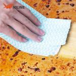 Reusable Viscose Color Coded Kitchen Cleaning Wipes 80gsm Food Grade