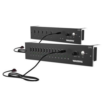 USB 12-port charging station with charging cable, fast charging maximum up to 2