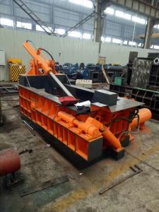 China Octagonal Bale 22kw Steel Press Machine Electronic Control Operation factory