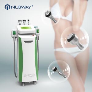 China 5 handles Cavitaion RF Weight Loss Fat Freezing Cryolipolysis slimming machine factory