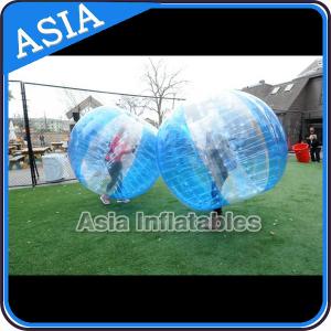China Wholesale Price 0.8mm Pvc / Tpu Inflatable Body Zorbing For Rental factory