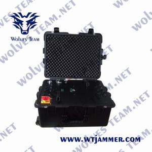 China DDS Full Bands Walky-Talky TETRA 800w Vehicle Gps Jammer 1000m factory