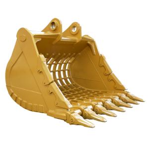 China Customized 52HRC 0.1m3 Komatsu Excavator Skeleton Bucket factory