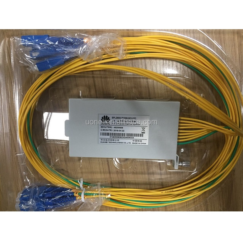 Huawei 1:8 1/8 PLC Splitte SPL9102-P1008 -1.5M-40*4*4mm 45200073 Bare Optical Splitter 1:2 PLC Splitte 1:4 1:16 PLC Splitte