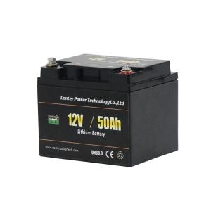 China Rechargeable 640WH 12.8v 50ah Lithium Storage Battery Easy operation factory