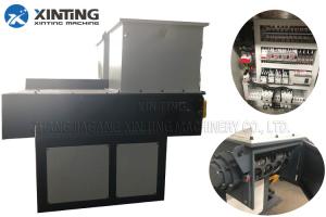 China 3 Phase Single Shaft Shredder For Plastic Barrels , Wood , Plastic Pipes Cardboard factory