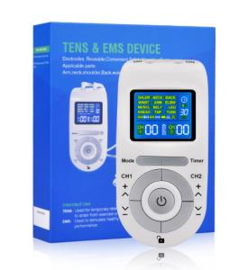 China Lightweight Carry Timing Function Pulse Digital Tens Massager factory