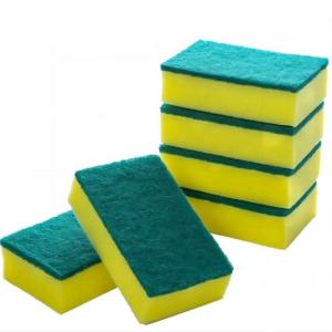 China Sustainable Kitchen Scrubber Sponge Long Lasting Fast Drying biodegradable factory