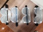 Chemical Resistant Uv Protective Goggles , Fully Sealed High Impact Safety