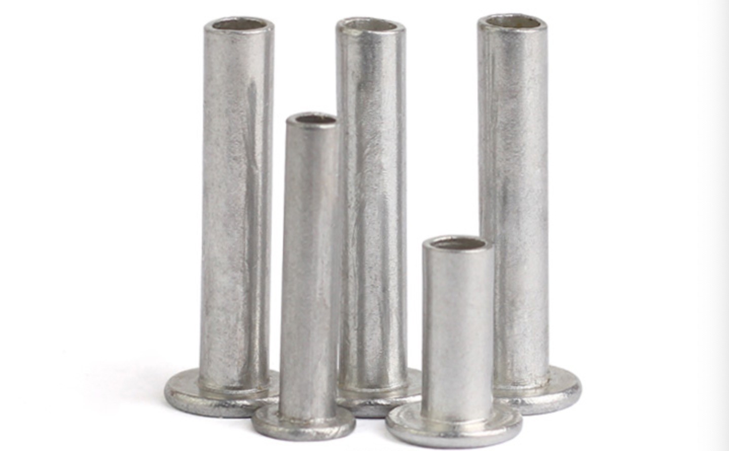 Aluminum Alloy Semi Tubular Rivet M1-M60 Size Lightweight With Non Magnetic