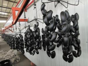 China Black 1/2' Butt Weld Fittings P245GH Carbon Steel 45 Degree Long Radius Elbow factory
