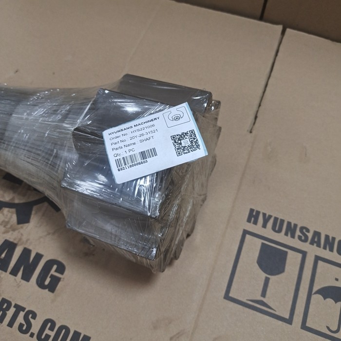 Hyunsang Excavator Engine Parts Shaft 20Y-26-31521 20Y2631521 For PC210 PC230