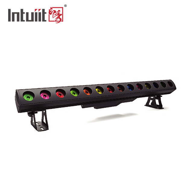 Outdoor IP65 DMX LED Wall Washer Light Bar 16PCSx5W RGBW For Hotel Project