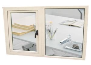 China Powder Coated Side Opening Aluminium Window Frames / Aluminum Profile factory