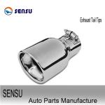 2.25'' Inlet 3.25'' Outlet Exhaust Tail Tips For Toyota BMW Hyundai Honda