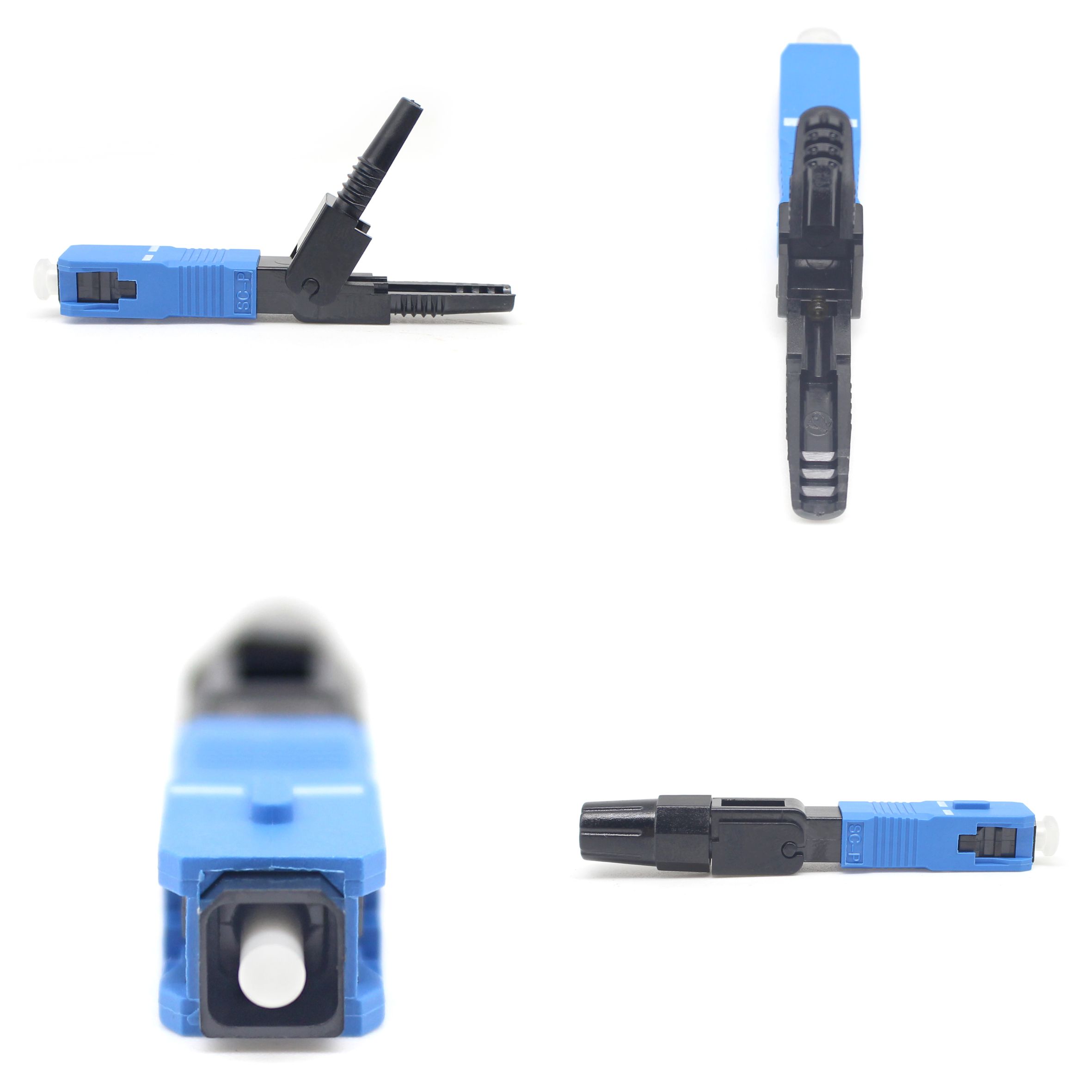 FTTH FTTxFTTB Network SC/UPC Optical Fiber Single Mode Fast Connector for Drop Cable
